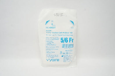 Vyaire 4863T AirLife Tri-Flo Suction Cath-N-Glove Kit 5/6Fr